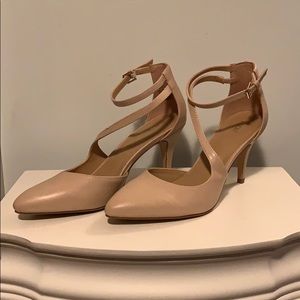 Nude Strapped Heels
